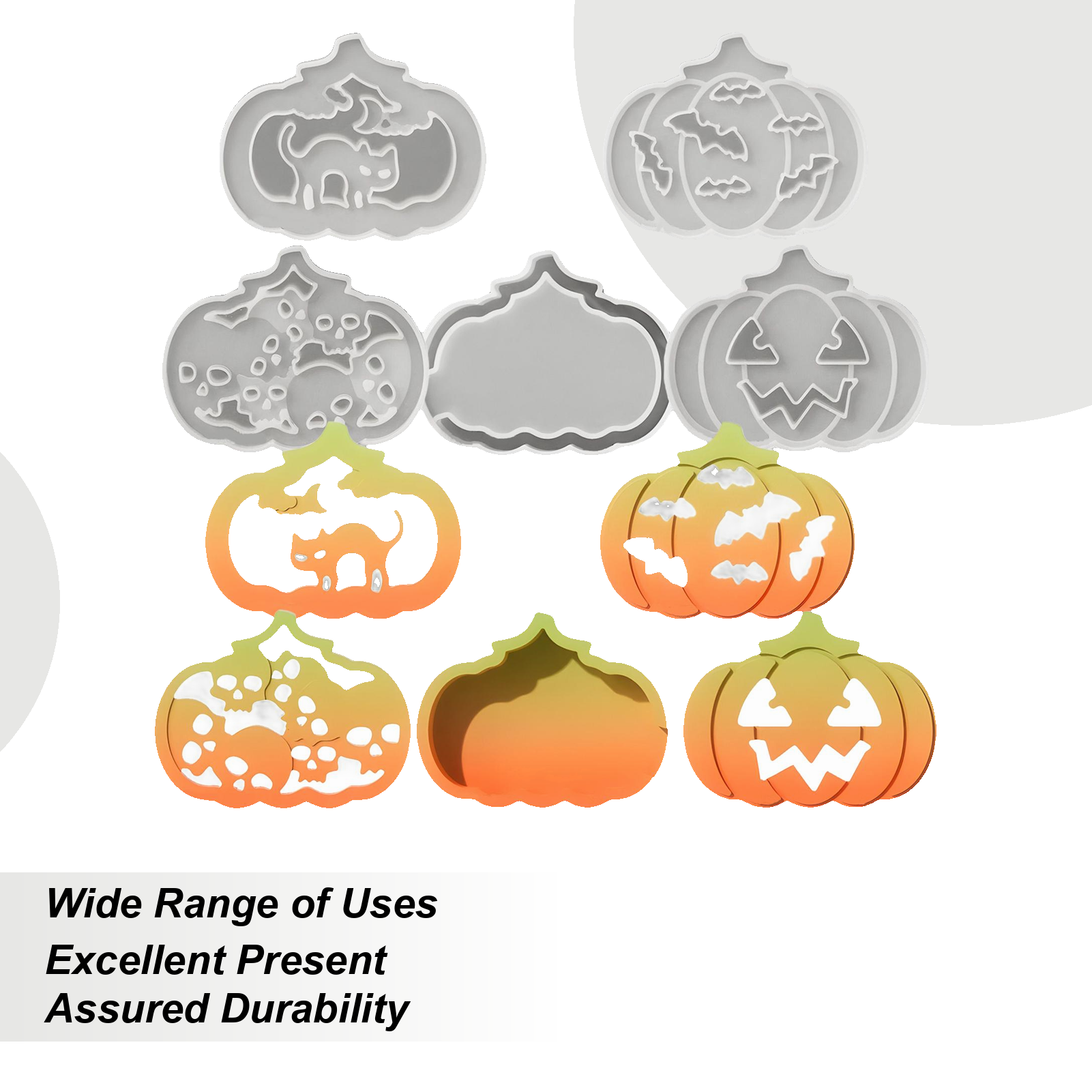 Soap Making Kit For Kids - Pumpkin Mold 5 Pieces Soap Making