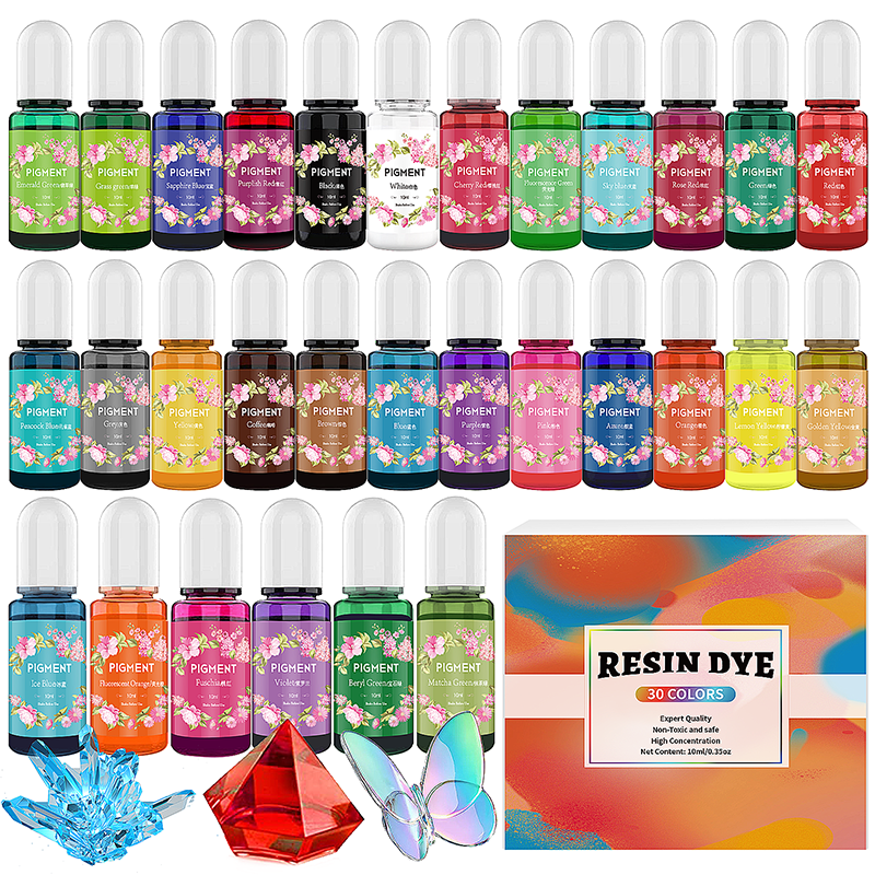 Soap Making Equipment For Beginners - DIY Epoxy Resin Pigment Kit Candle