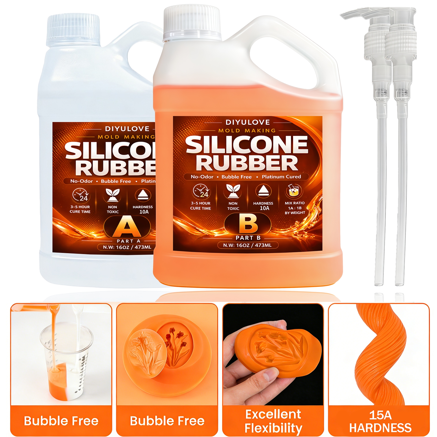 Soap Making Book For Beginners - Liquid Silicone Rubber Kit,High-Performance Fast Cure