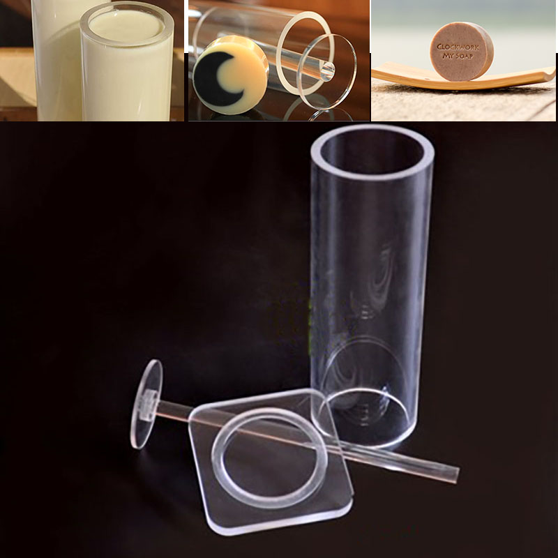 Soap Making Book For Beginners - Vertical Circle Arylic Soap Mold Mould