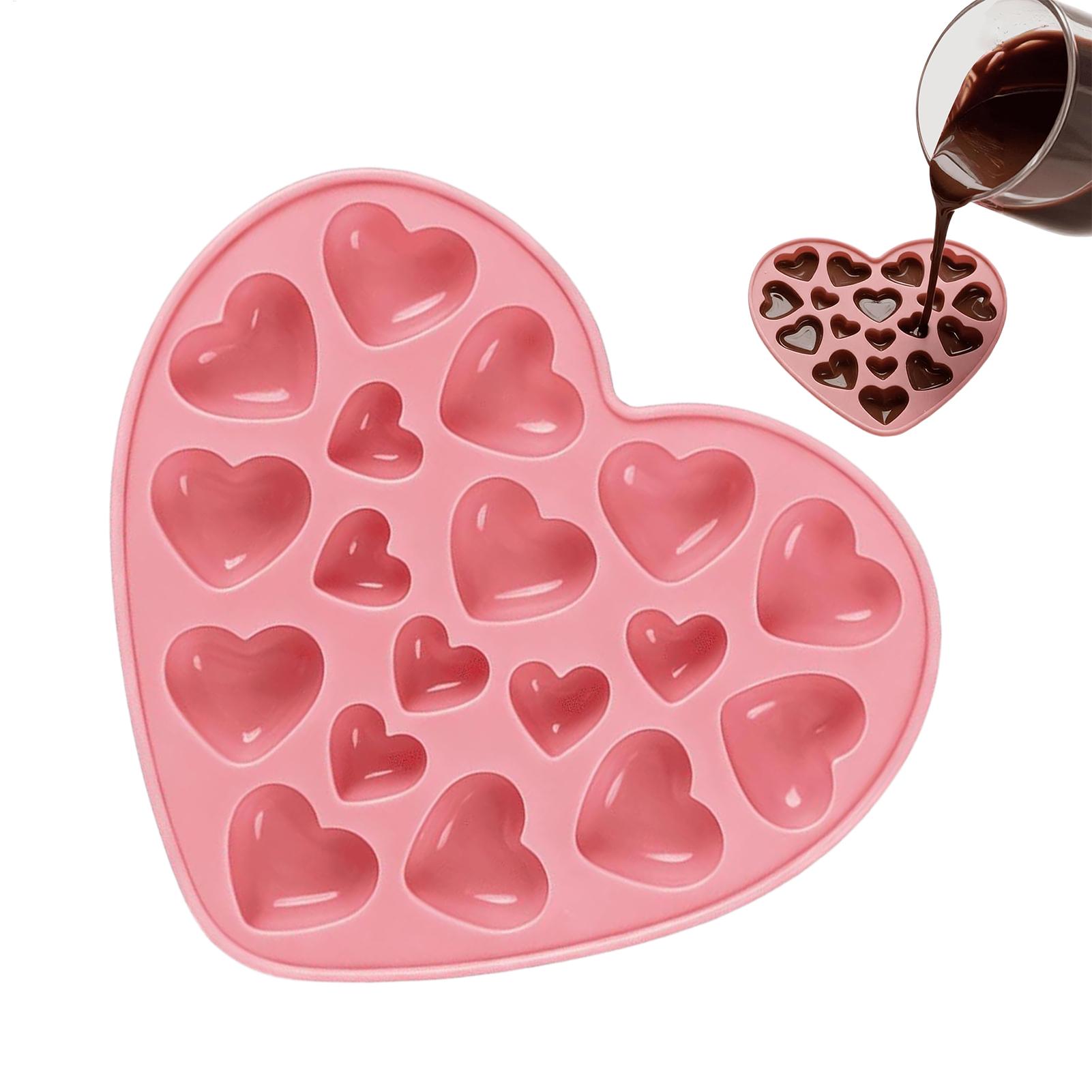 Soap Making Ideas - Love Silicone Chocolate Mold Silicone Heart