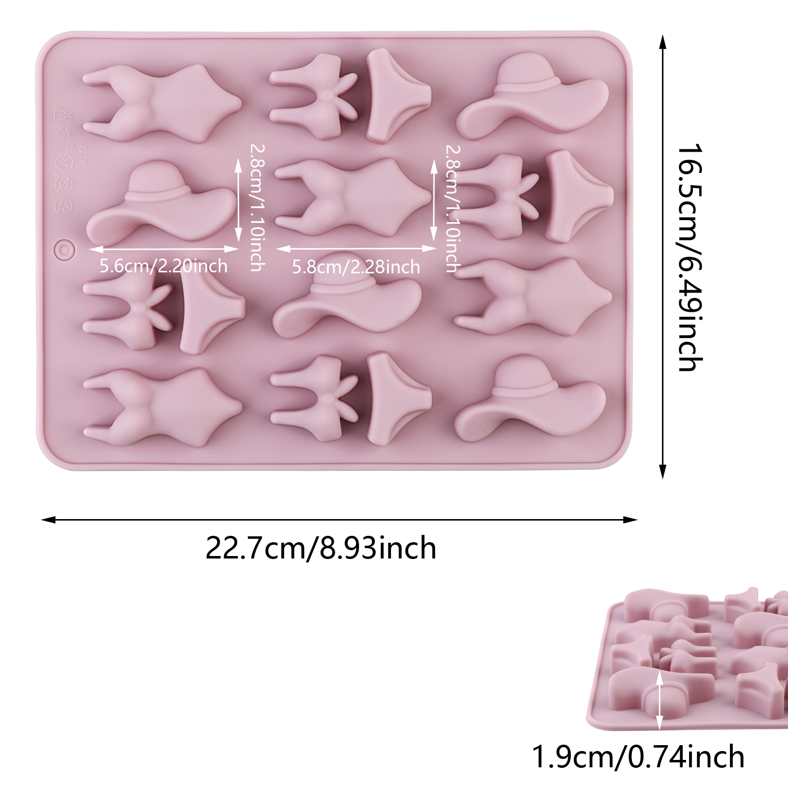 A Summer-Themed Beach Bikini M - Soap Making Material recensie en prijs