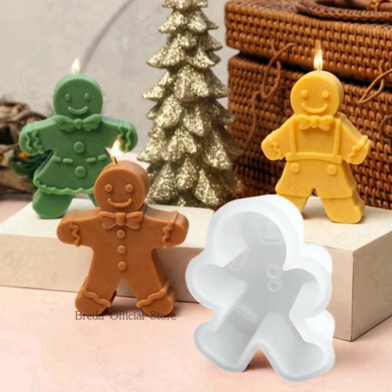 3D Smile Gingerbread Man Silic - Soap Making Business recensie en prijs