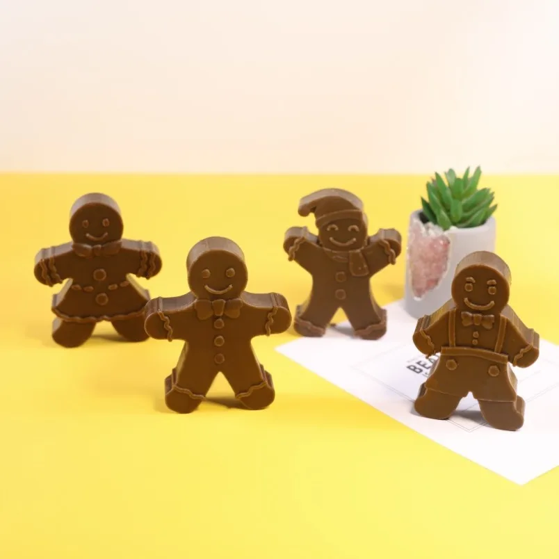 3D Smile Gingerbread Man Silic - Soap Making Business recensie en prijs