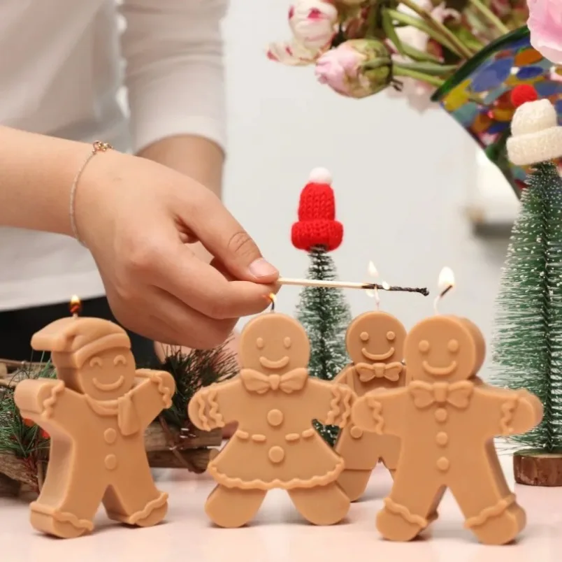 3D Smile Gingerbread Man Silic - Soap Making Business recensie en prijs