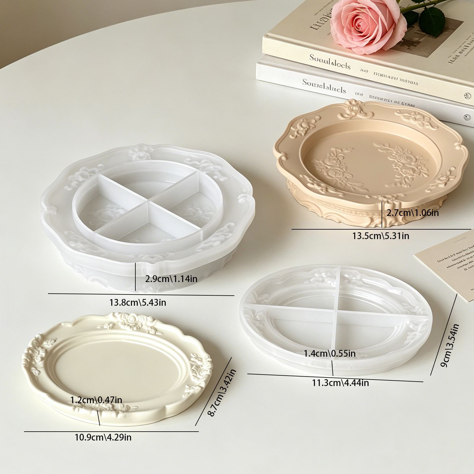 Elegant Vintage Baroque Lace S - Soap Making Material recensie en prijs