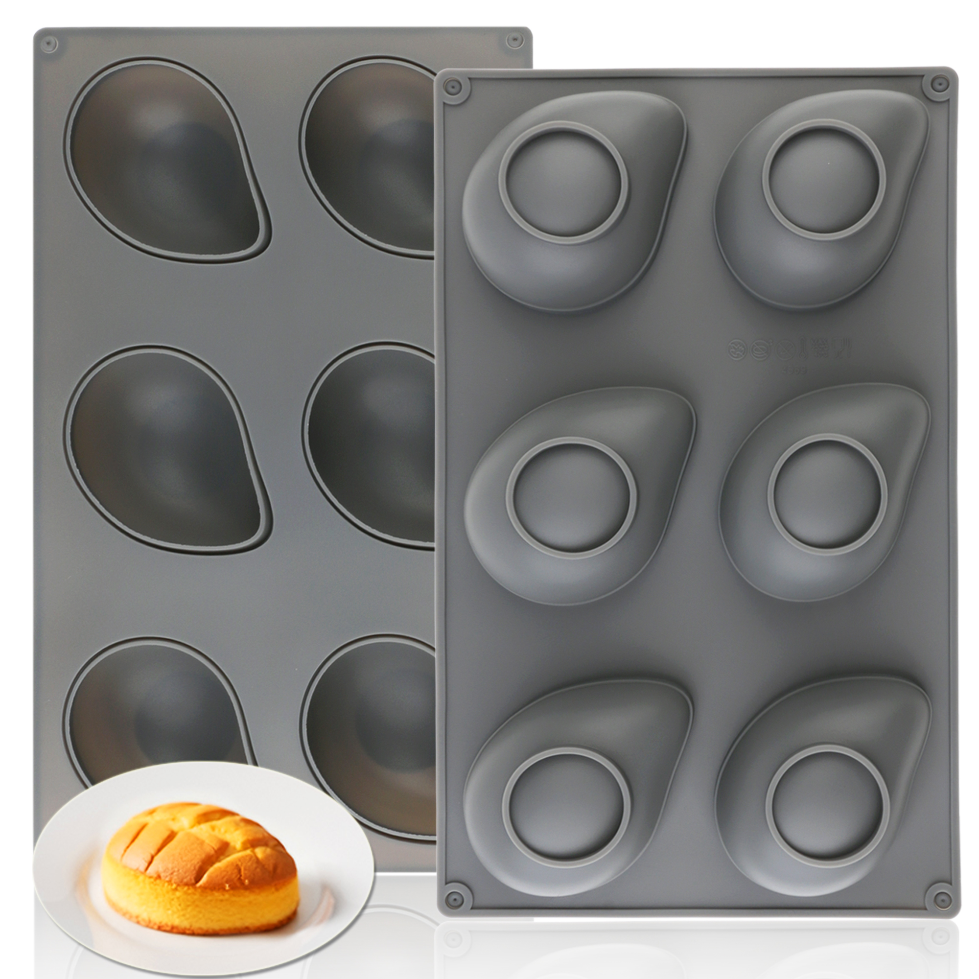 1pcs Gray Thick Silicone Mouss - Soap Making Ideas recensie en prijs