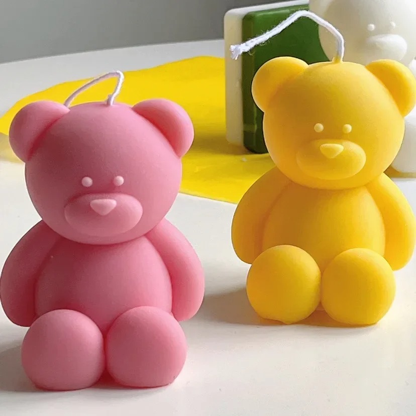 3D Cute Cartoon Bear Silicone  - Soap Making Book For Beginners recensie en prijs