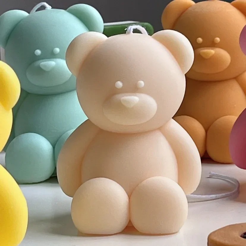 3D Cute Cartoon Bear Silicone  - Soap Making Book For Beginners recensie en prijs