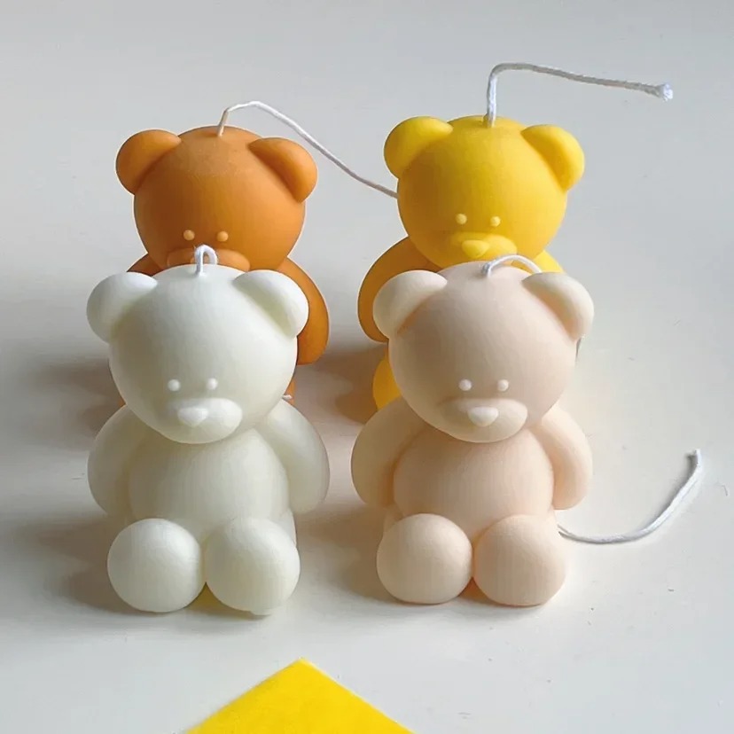 3D Cute Cartoon Bear Silicone  - Soap Making Book For Beginners recensie en prijs