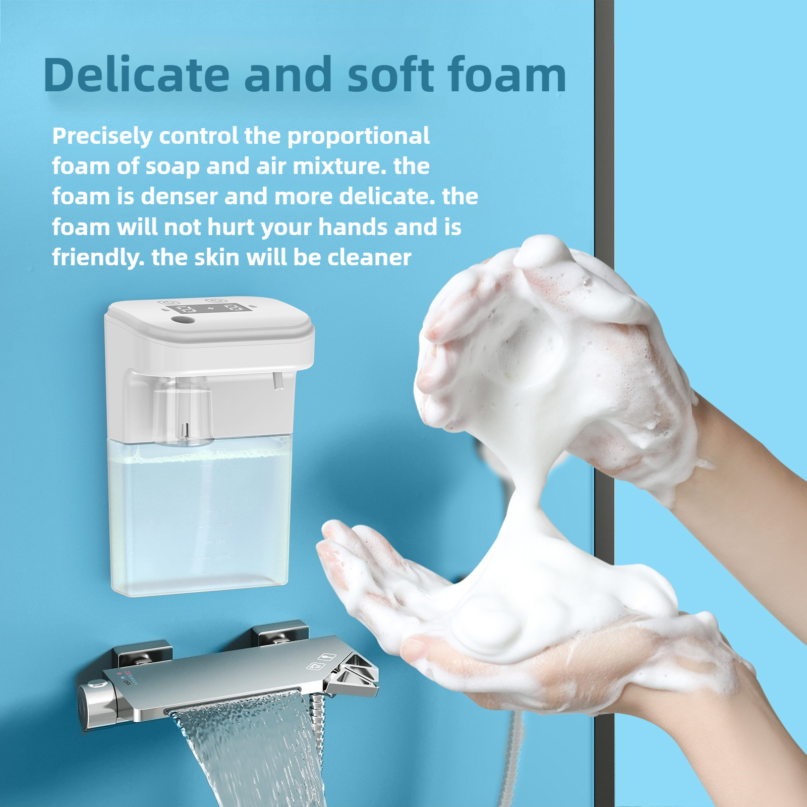 Automatic Soap Dispenser Foam  - Soap Making Workshop recensie en prijs