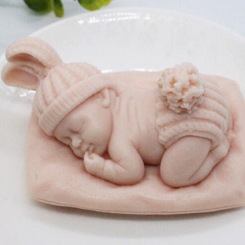 3D Sleep Baby Candle Silicone  - Soap Making Kit For Kids recensie en prijs