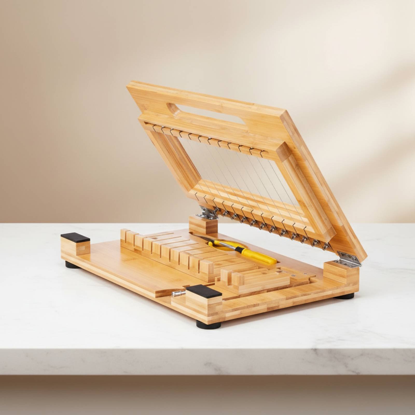 Bamboo Soap Cutter 2-in-1 Desi - Soap Making Home recensie en prijs