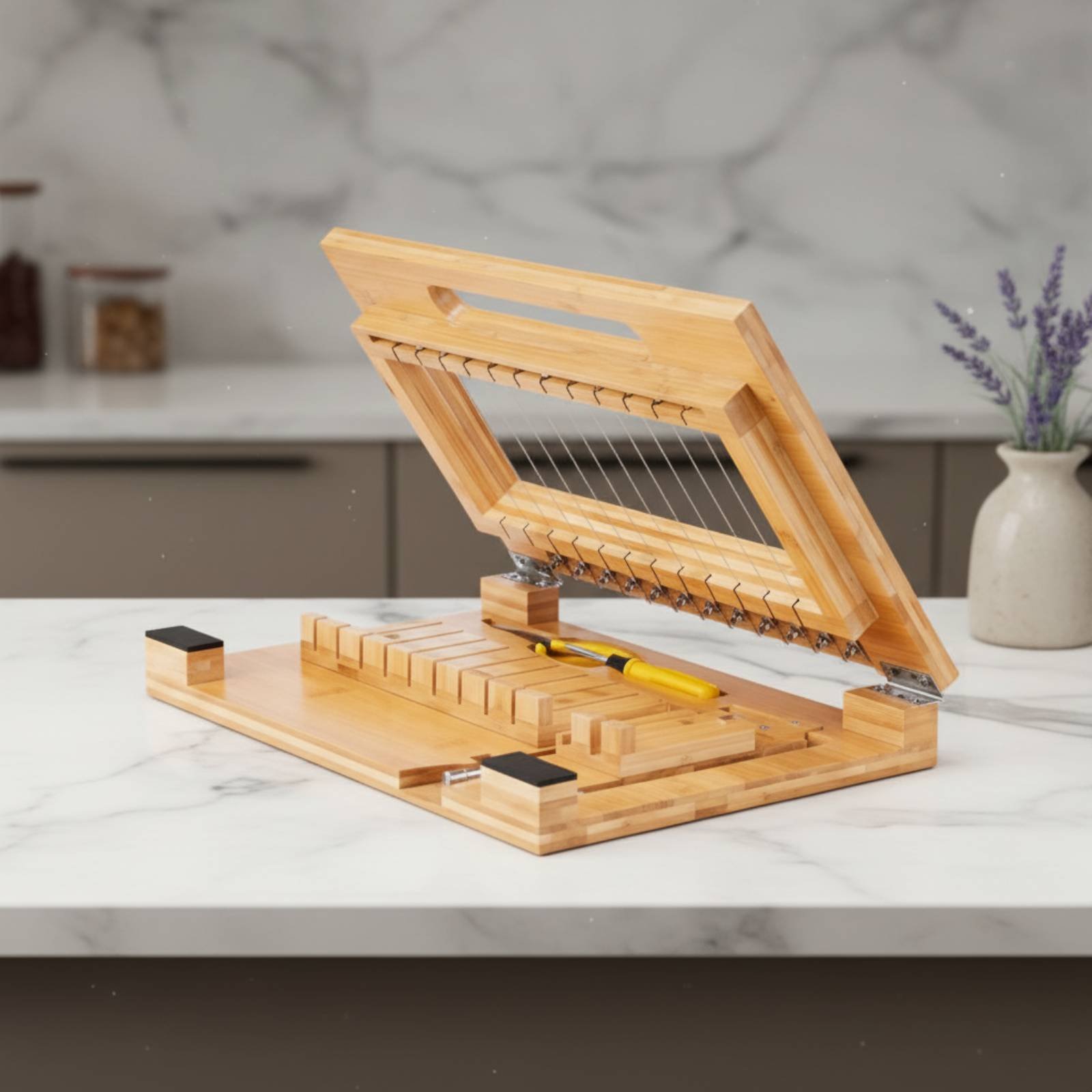 Bamboo Soap Cutter 2-in-1 Desi - Soap Making Home recensie en prijs