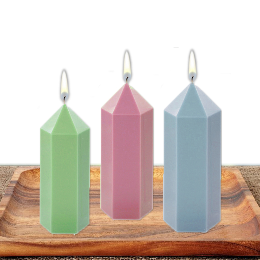 3D Hexagonal Column Candle Mol - Soap Making Book For Beginners recensie en prijs