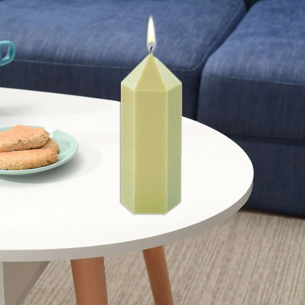 3D Hexagonal Column Candle Mol - Soap Making Book For Beginners recensie en prijs