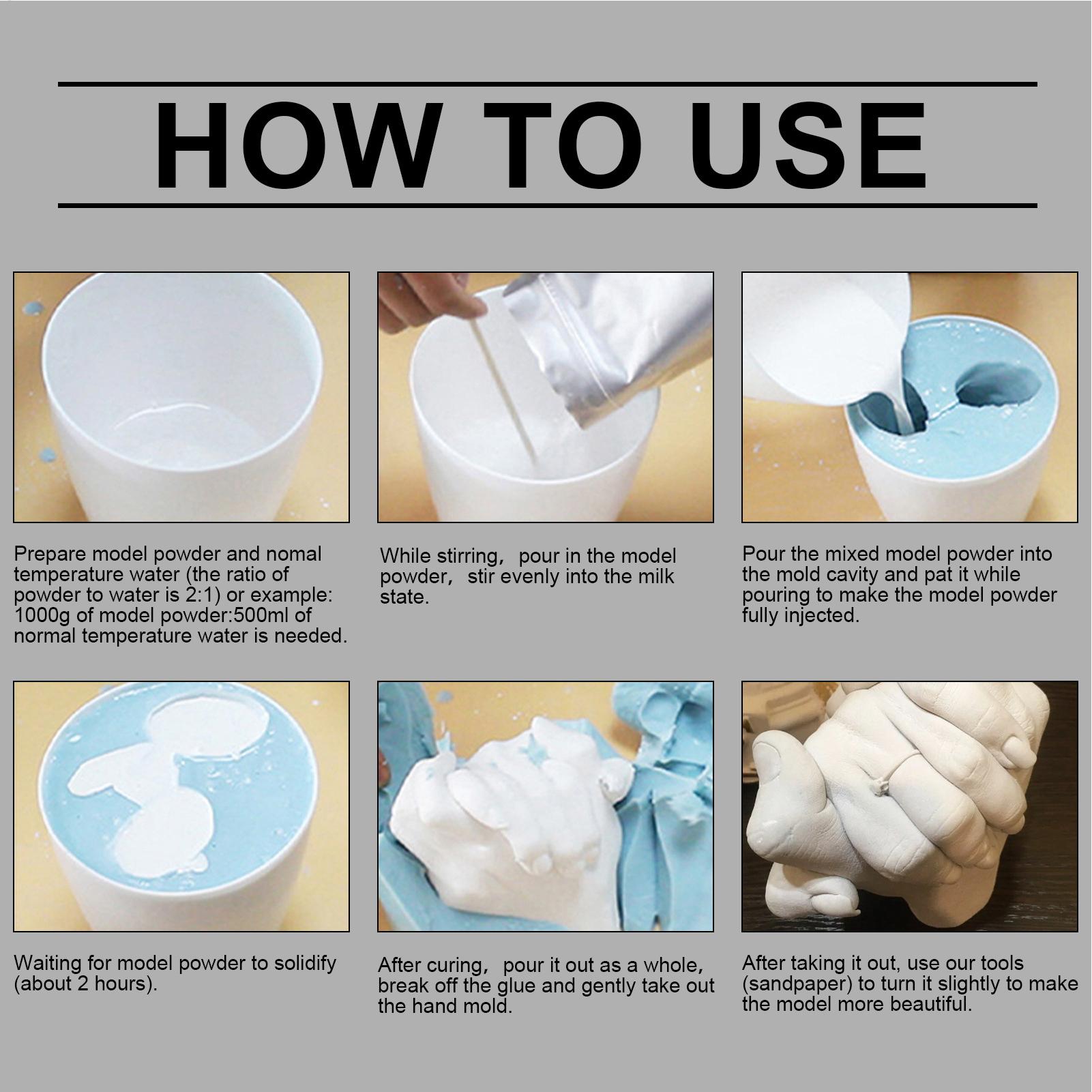 Baby Hand And Foot Casting Kit - Soap Making Kit For Kids recensie en prijs
