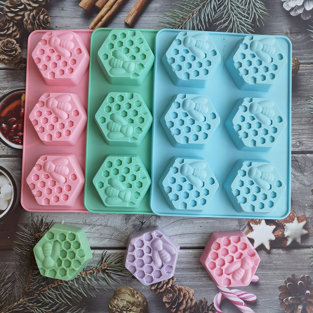 Silicone Hexagonal Bee Soap Mo - Soap Making Ideas recensie en prijs