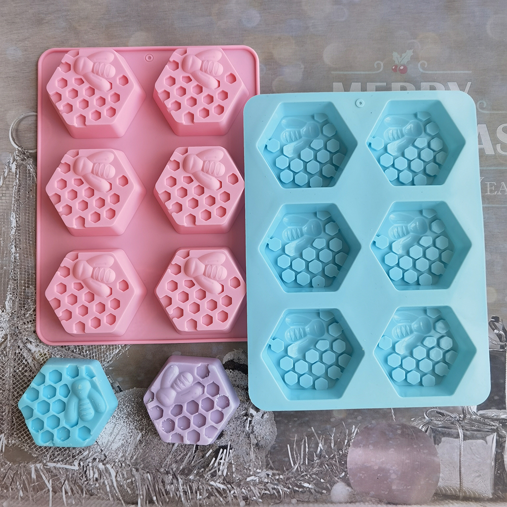 Silicone Hexagonal Bee Soap Mo - Soap Making Ideas recensie en prijs