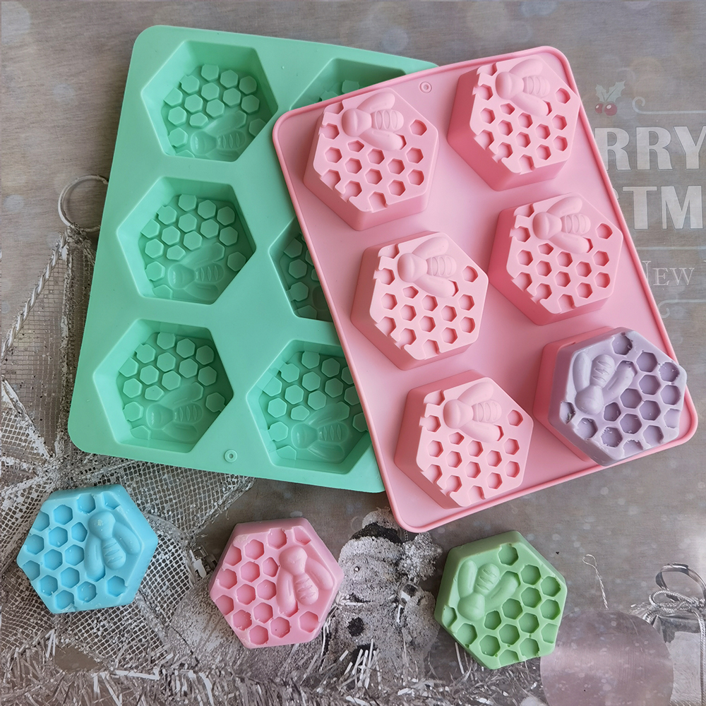 Silicone Hexagonal Bee Soap Mo - Soap Making Ideas recensie en prijs
