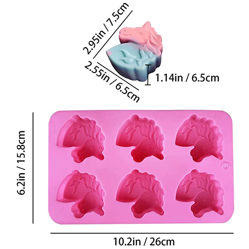 Unicorn Silicone Mold For Baki - Soap Making Kit For Kids recensie en prijs
