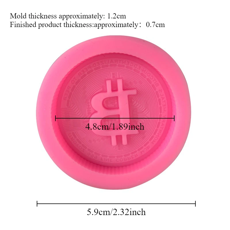 1/3pcs Currency Logo Soap Sili - Soap Making Material recensie en prijs