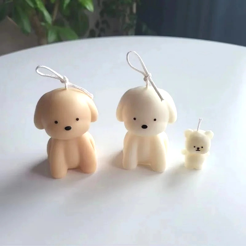 3D Puppy Scented Candle Silico - Soap Making Book For Beginners recensie en prijs