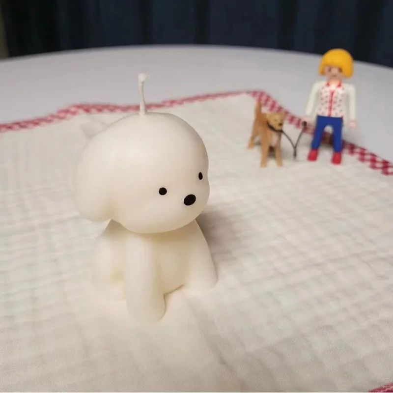 3D Puppy Scented Candle Silico - Soap Making Book For Beginners recensie en prijs