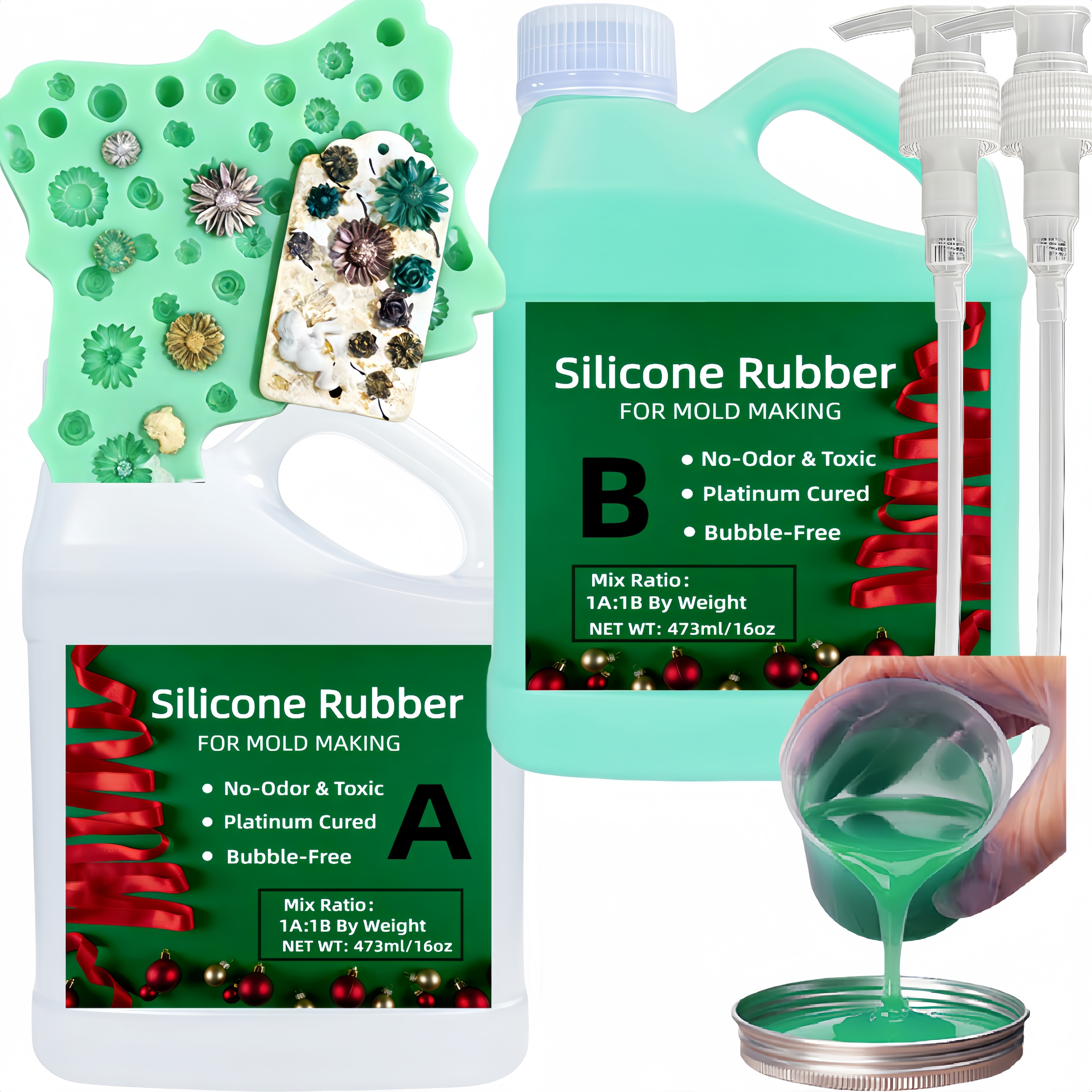 Platinum Cure Liquid Silicone  - Soap Making Book For Beginners recensie en prijs