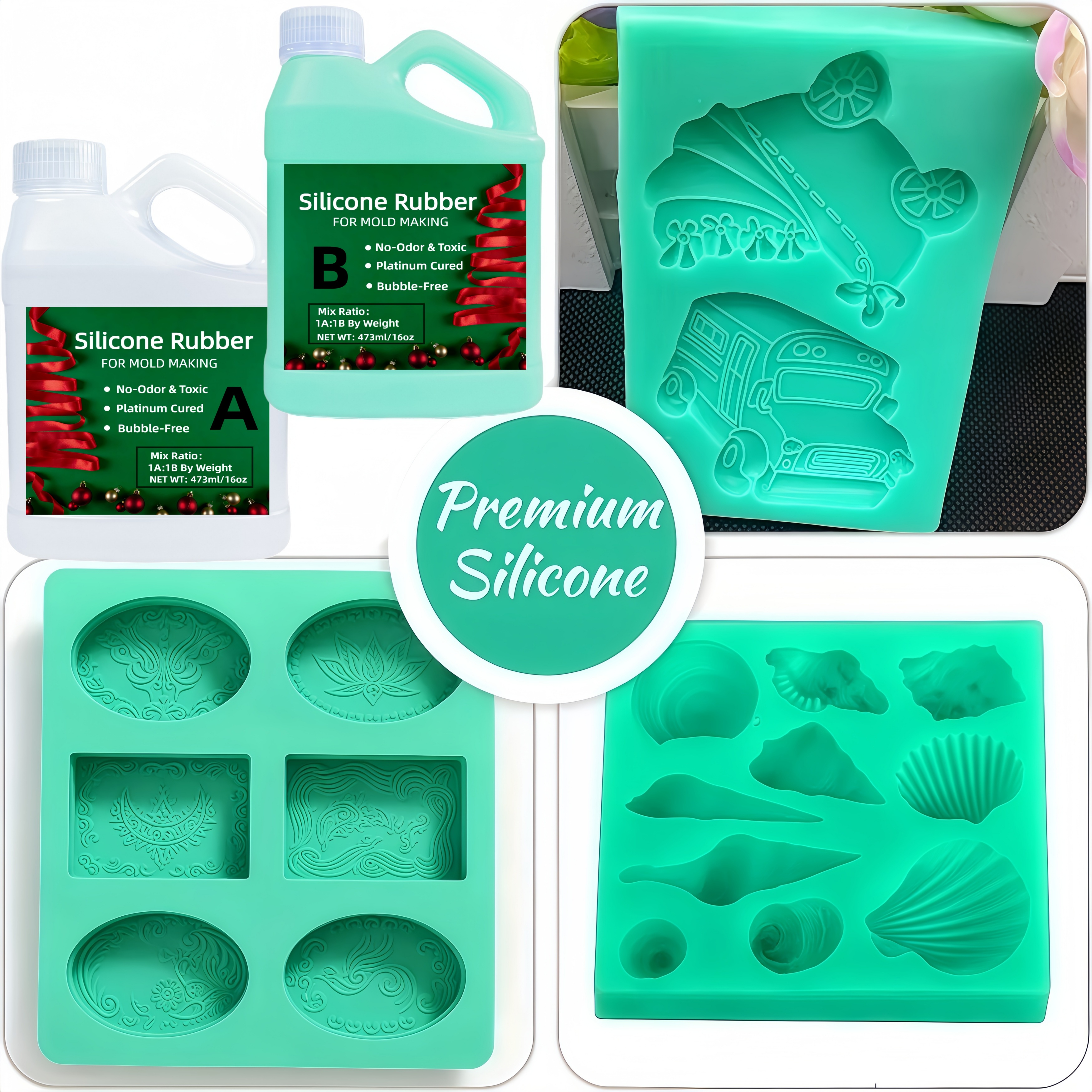 Platinum Cure Liquid Silicone  - Soap Making Book For Beginners recensie en prijs