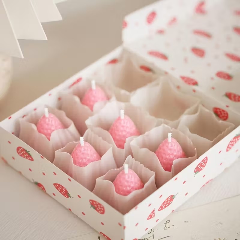 Strawberry Silicone Candle Mol - Soap Making Material recensie en prijs