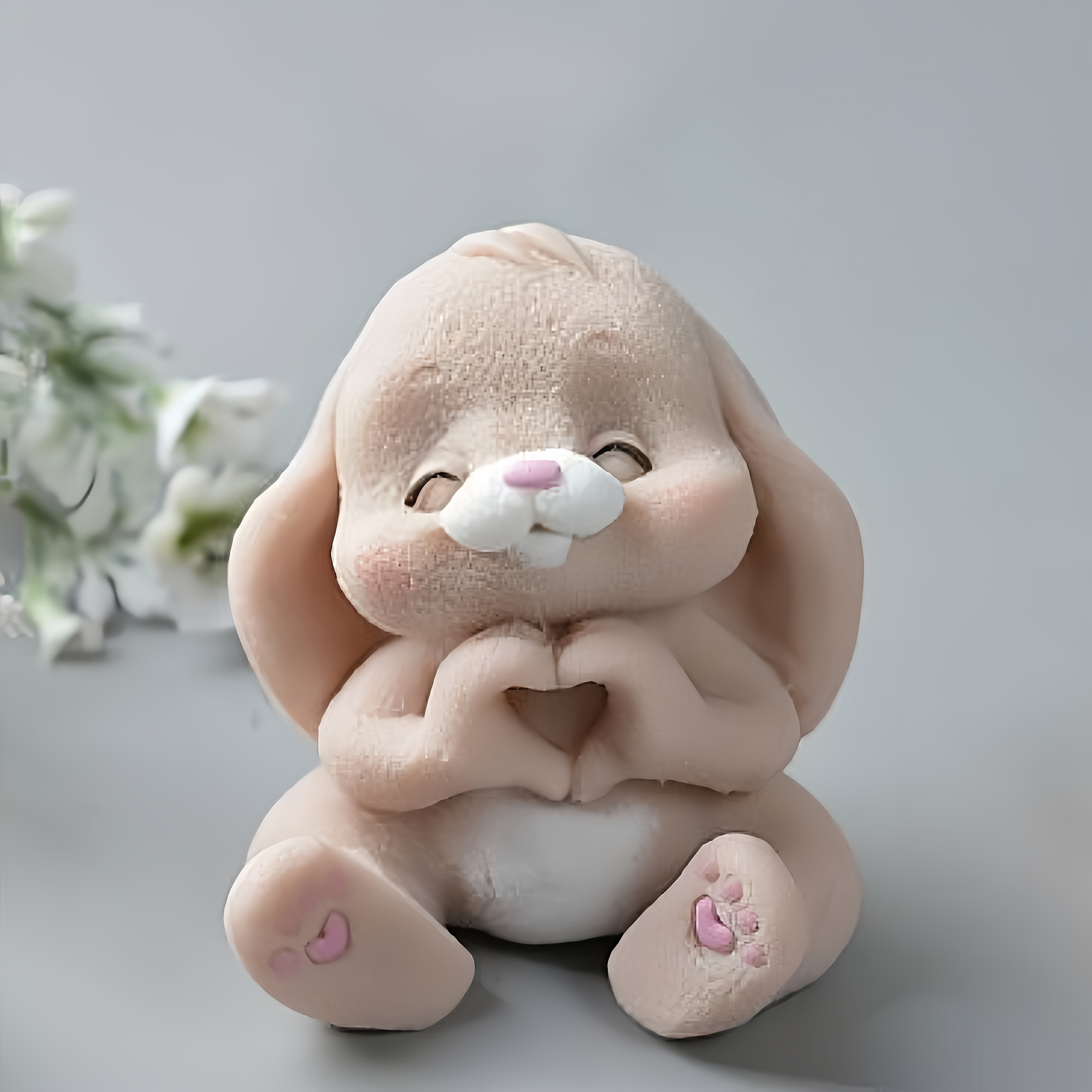 1pc Adorable Rabbit Resin Sili - Soap Making Material recensie en prijs
