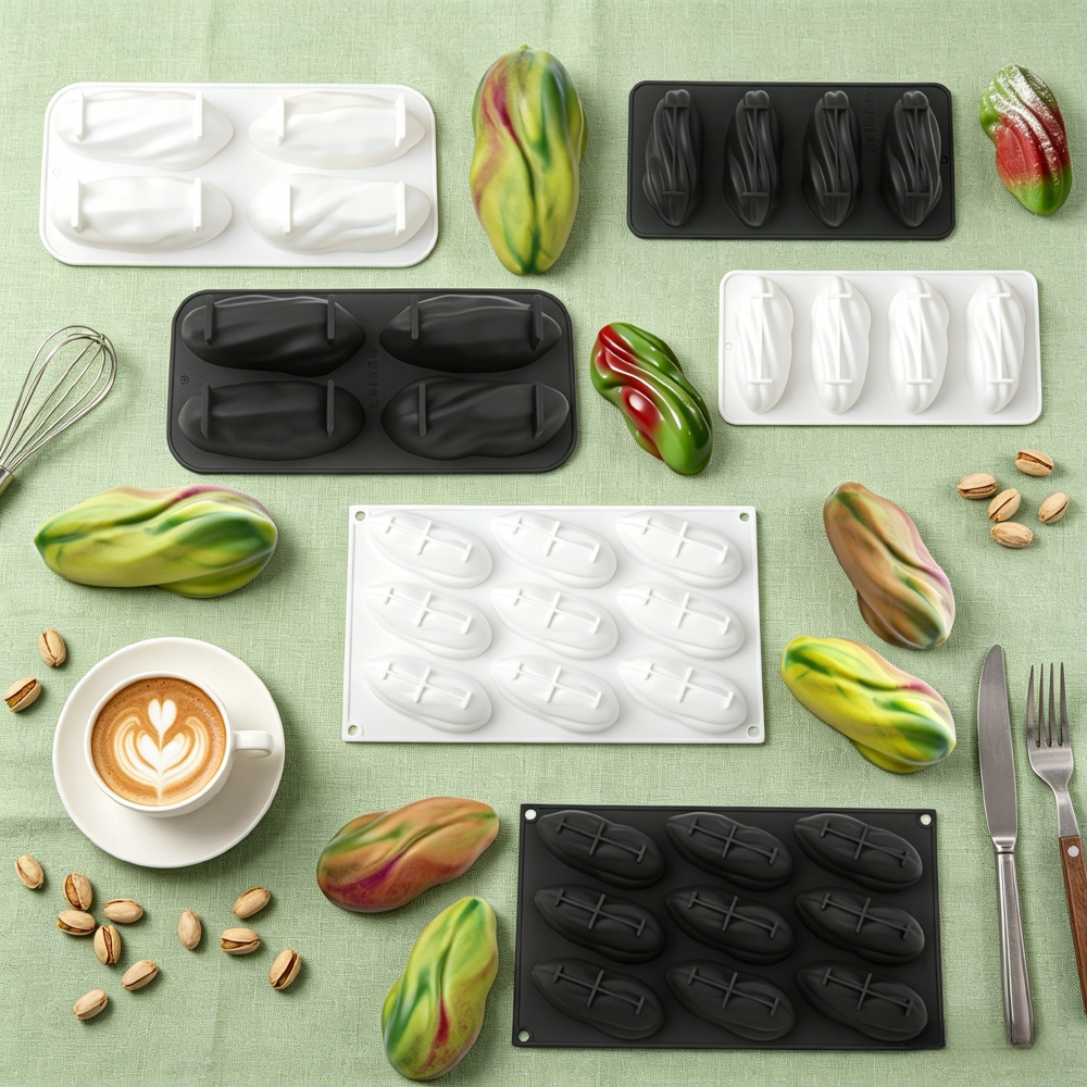 4 or 9-Cavity Pistachio Silico - Soap Making Material recensie en prijs