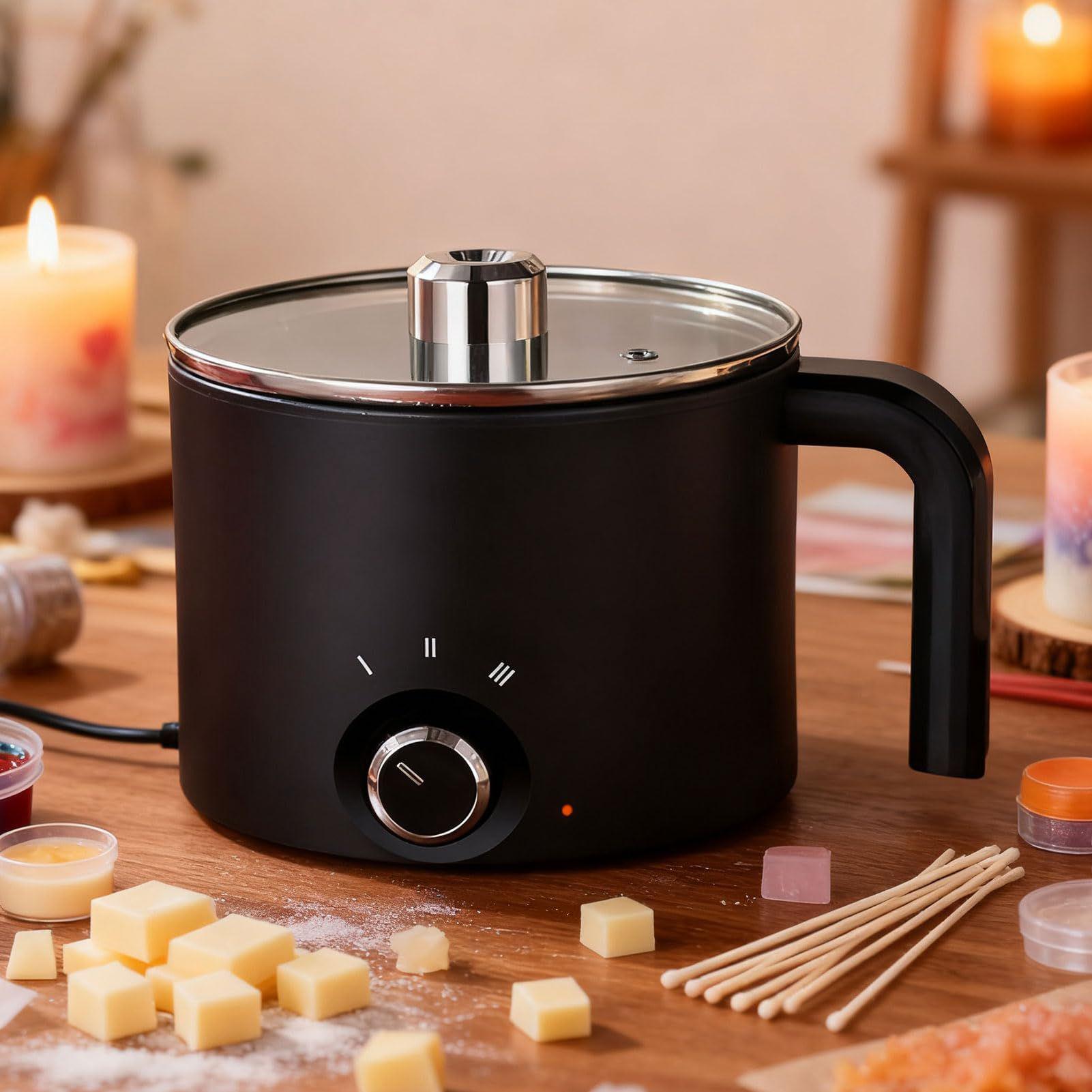 Candle Wax Melting Pot 1.5L La - Soap Making Book For Beginners recensie en prijs