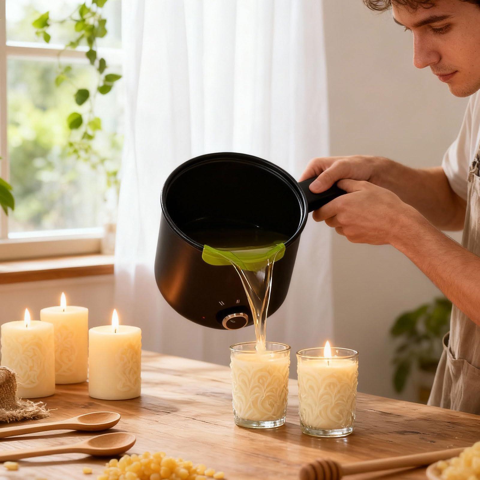 Candle Wax Melting Pot 1.5L La - Soap Making Book For Beginners recensie en prijs
