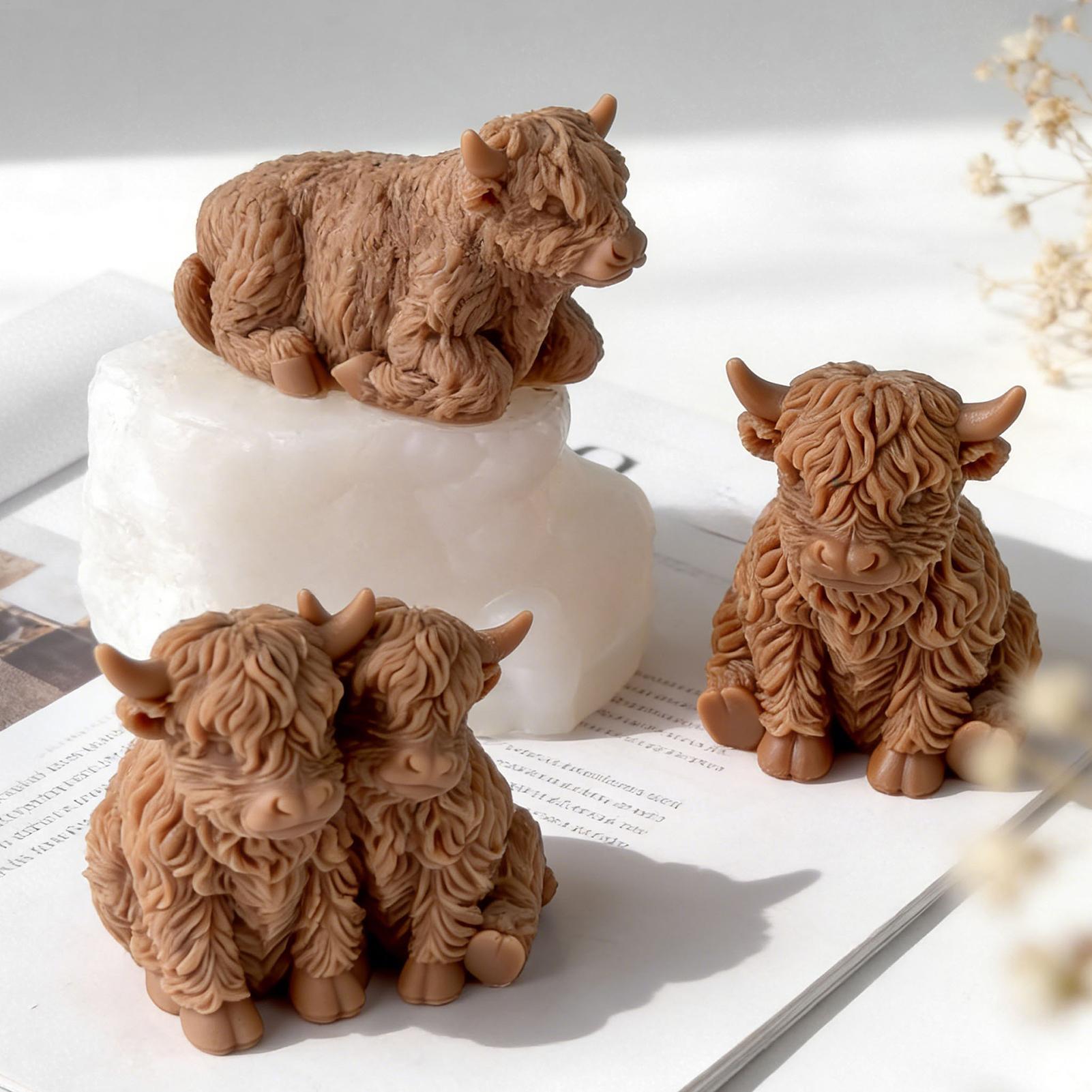 Highland Cow Silicone Mold Reu - Soap Making Business recensie en prijs