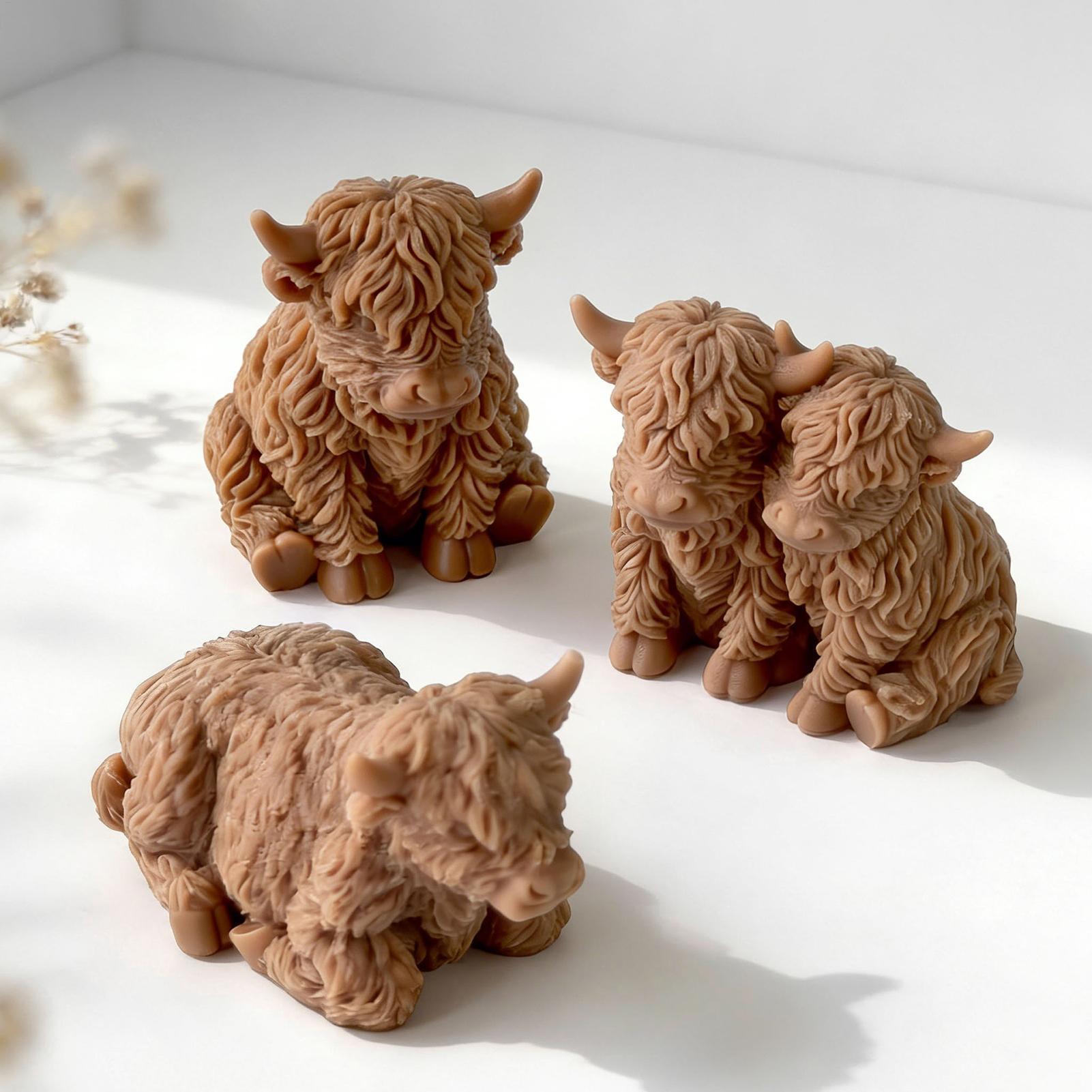 Highland Cow Silicone Mold Reu - Soap Making Business recensie en prijs