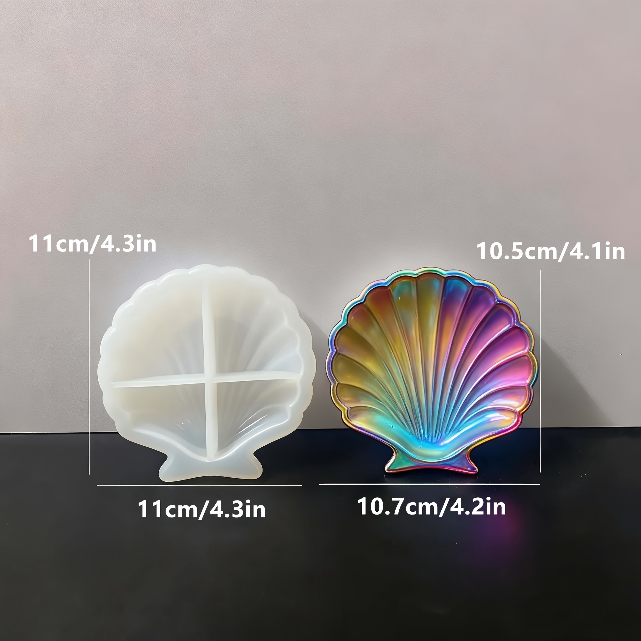 1 piece of silicone shell resi - Soap Making Material recensie en prijs