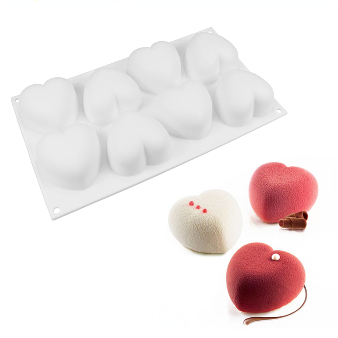 Love Heart Silicone Soap Mold  - Soap Making Book For Beginners recensie en prijs