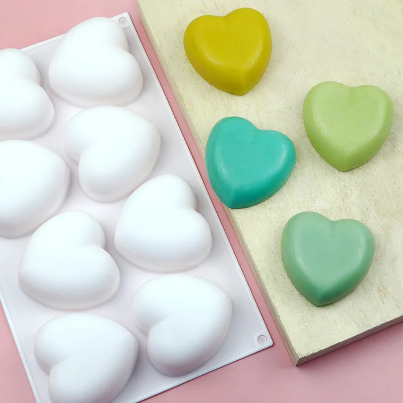 Love Heart Silicone Soap Mold  - Soap Making Book For Beginners recensie en prijs