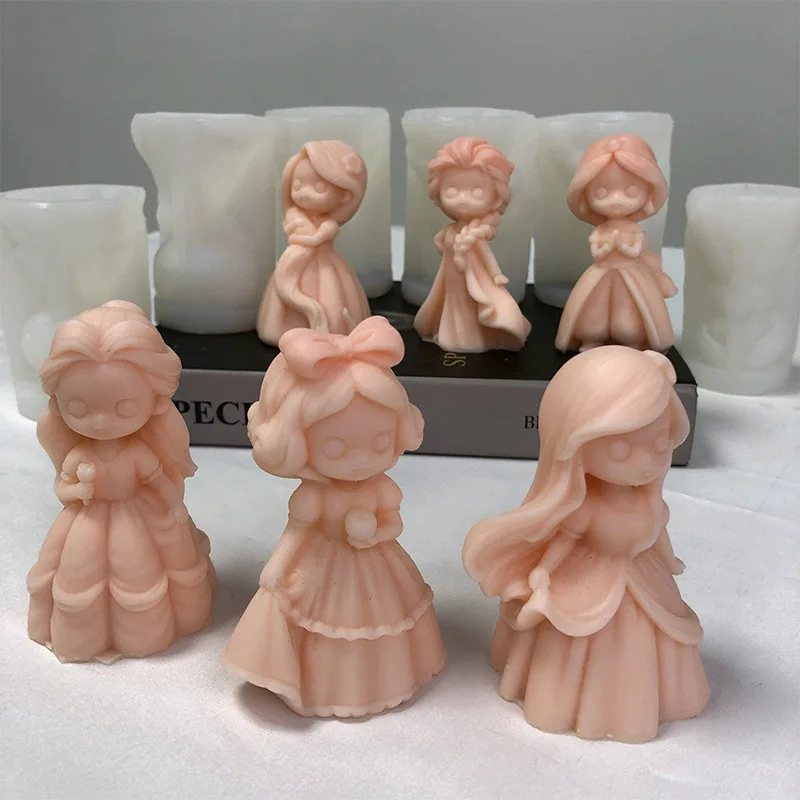 6 Princess Doll Silicone Candl - Soap Making Business recensie en prijs