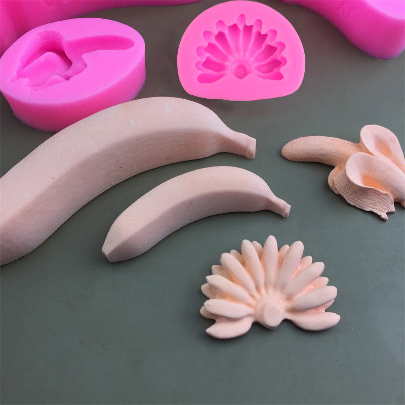 [YU]1Pc 3D Banana Silicone Mol - Soap Making Diy recensie en prijs