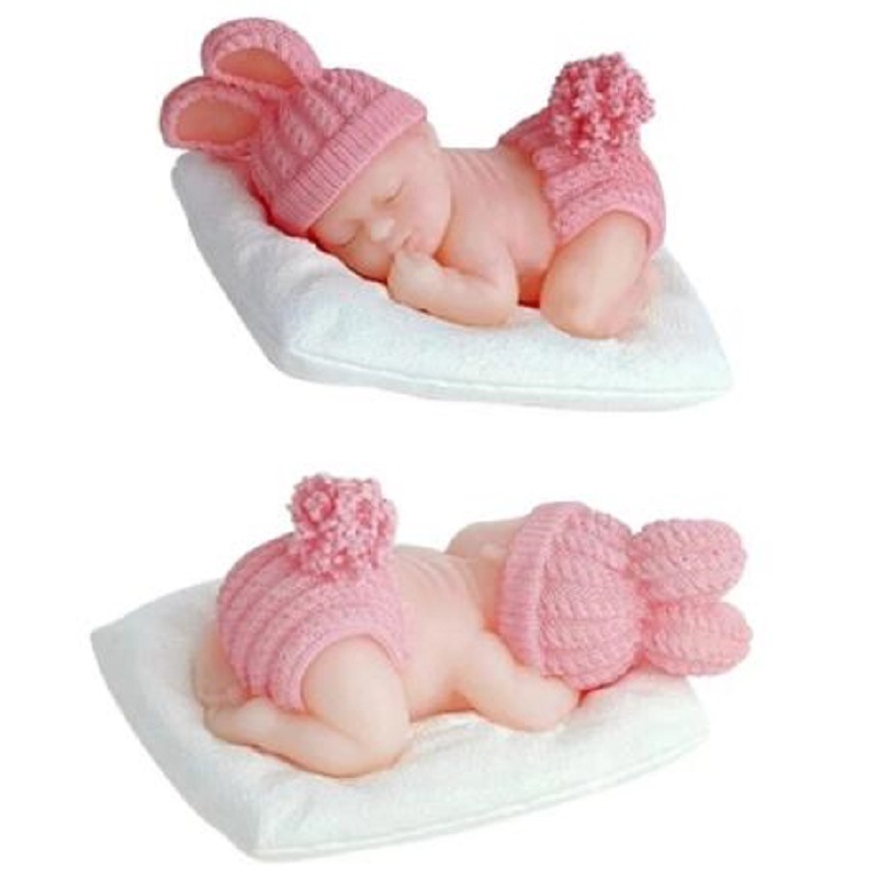 3D Sleep Baby Candle Silicone  - Soap Making Kit For Kids recensie en prijs