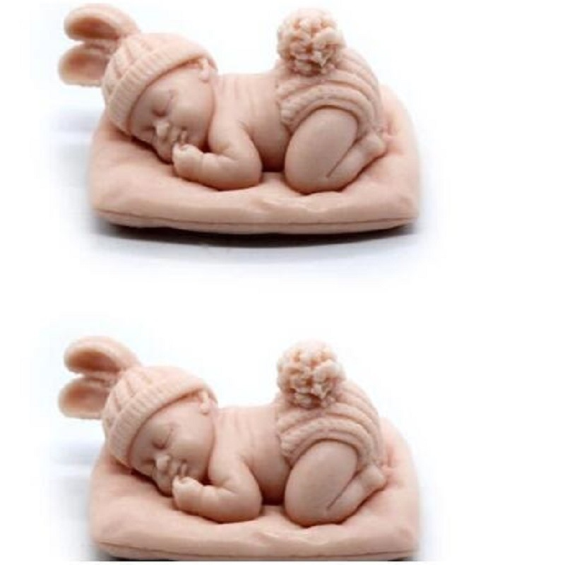 3D Sleep Baby Candle Silicone  - Soap Making Kit For Kids recensie en prijs
