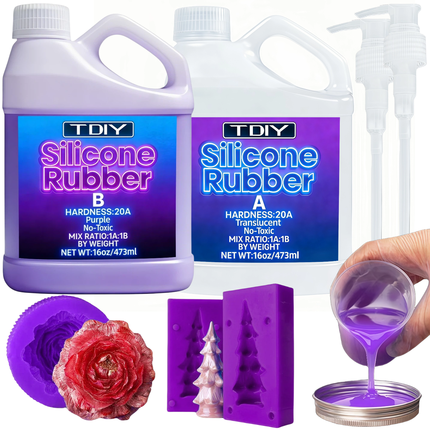 Liquid Silicone Rubber Kit - H - Soap Making Diy recensie en prijs