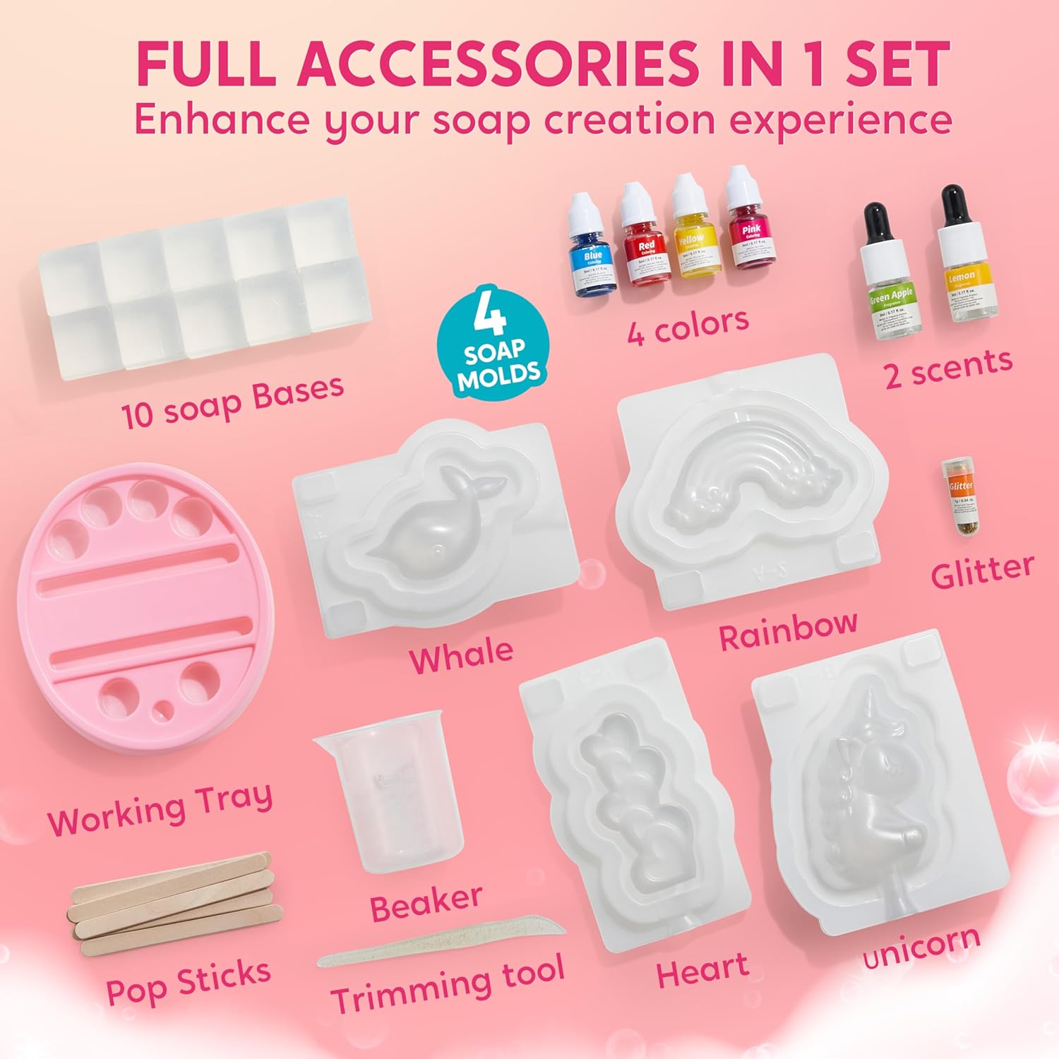 JOYFY Unicorn Soap Making Kit  - Soap Making Book For Beginners recensie en prijs
