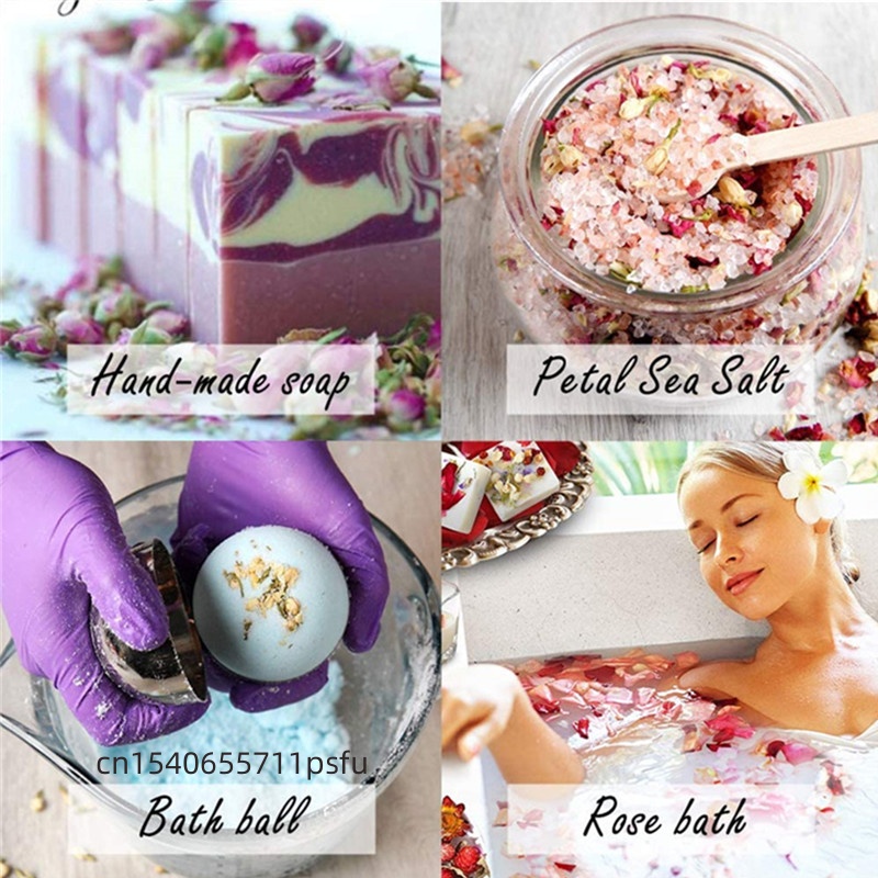 Premium Natural Pink Rose Drie - Soap Making Home recensie en prijs