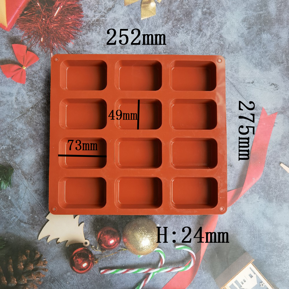 12 Cavity Square Silicone Soap - Soap Making Equipment For Beginners recensie en prijs