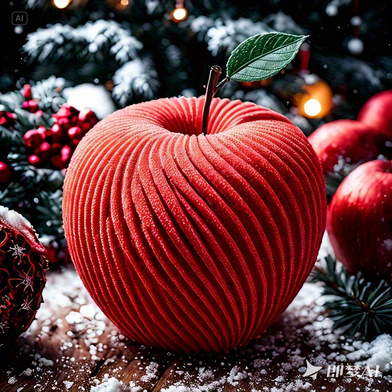 A trendy red apple silicone mo - Soap Making Material recensie en prijs