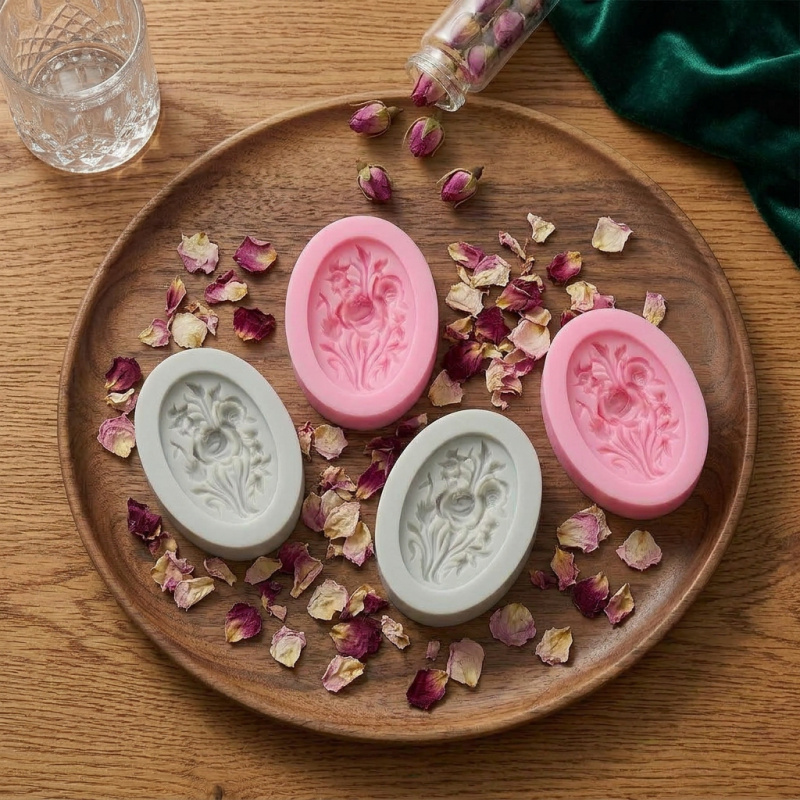 4 Silicone mold with flower sh - Soap Making Material recensie en prijs